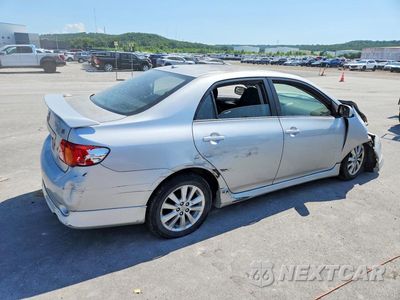 Trzecie zdjęcie samochodu z tyłu: 2010 TOYOTA COROLLA VIN:1NXBU4EE7AZ171696 - miniatura