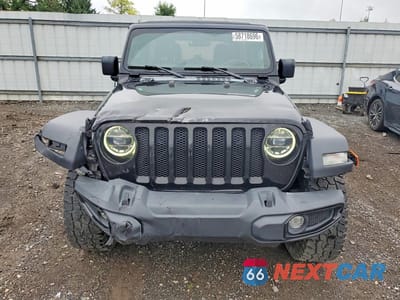 Piąte zdjęcie samochodu w środku: 2022 JEEP WRANGLER UNLIMITED SPORT VIN:1C4HJXDG5NW129503 - miniatura
