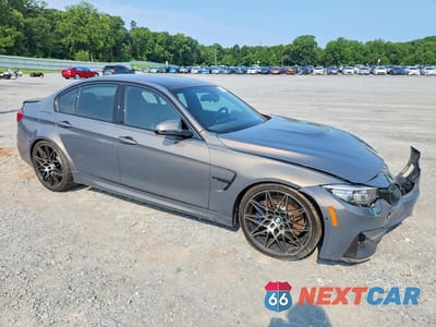 Czwarte zdjęcie samochodu z boku: 2018 BMW M3 VIN:WBS8M9C51J5J80329 - miniatura