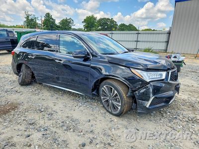 Czwarte zdjęcie samochodu z boku: 2020 ACURA MDX TECHNOLOGY VIN:5J8YD4H50LL057477 - miniatura