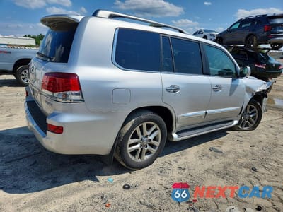 Trzecie zdjęcie samochodu z tyłu: 2014 LEXUS LX 570 VIN:JTJHY7AX0E4134150 - miniatura