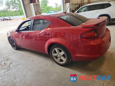 Drugie zdjęcie samochodu z przodu: 2012 DODGE AVENGER SXT VIN:1C3CDZEG8CN123326 - miniatura