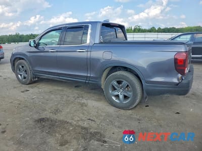 Drugie zdjęcie samochodu z przodu: 2021 HONDA RIDGELINE RTL VIN:5FPYK3F77MB020683 - miniatura