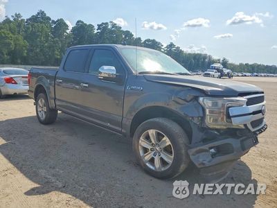 Czwarte zdjęcie samochodu z boku: 2019 FORD F150 SUPERCREW VIN:1FTEW1E44KFC10414 - miniatura