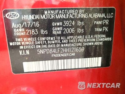 Zdjęcie 12 z 12 samochodu: 2017 HYUNDAI ELANTRA SE VIN:5NPD84LF2HH121659 - miniatura