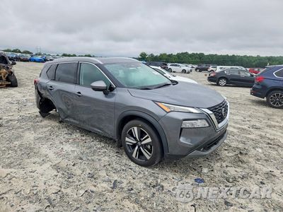 Czwarte zdjęcie samochodu z boku: 2021 NISSAN ROGUE SL VIN:5N1AT3CA0MC771950 - miniatura