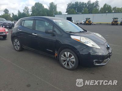 Czwarte zdjęcie samochodu z boku: 2013 NISSAN LEAF S VIN:1N4AZ0CPXDC407594 - miniatura