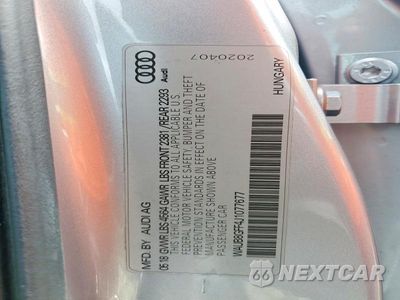 Zdjęcie 12 z 12 samochodu: 2018 AUDI A3 PREMIUM VIN:WAUB8GFF4J1077677 - miniatura