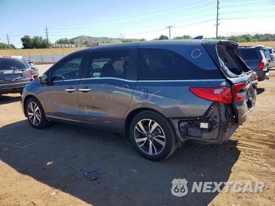 Drugie zdjęcie samochodu z przodu: 2021 HONDA ODYSSEY TOURING VIN:5FNRL6H8XMB033963 - miniatura