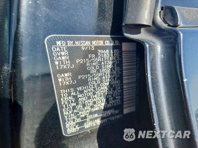 Zdjęcie 13 z 13 samochodu: 2014 NISSAN JUKE S VIN:JN8AF5MR7ET351233 - miniatura