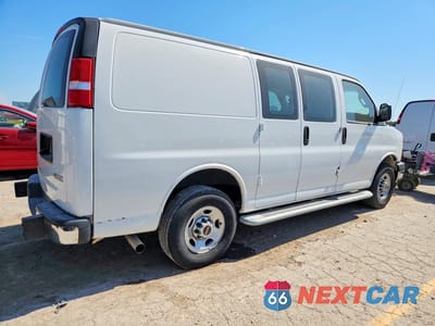 Trzecie zdjęcie samochodu z tyłu: 2024 GMC SAVANA G2500 VIN:1GTW7AFP2R1190603 - miniatura