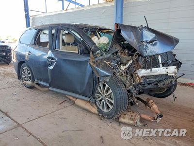 Czwarte zdjęcie samochodu z boku: 2014 NISSAN PATHFINDER S VIN:5N1AR2MN3EC722379 - miniatura