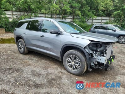 Czwarte zdjęcie samochodu z boku: 2026 CHEVROLET TRAVERSE LT VIN:1GNEVGKS9TJ311902 - miniatura