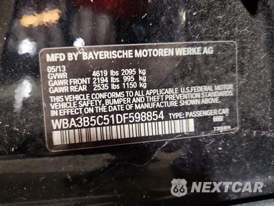 Zdjęcie 12 z 12 samochodu: 2013 BMW 328 XI SULEV VIN:WBA3B5C51DF598854 - miniatura