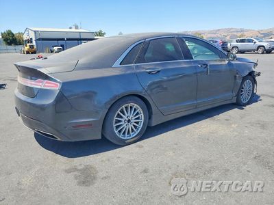 Trzecie zdjęcie samochodu z tyłu: 2019 LINCOLN MKZ RESERVE II VIN:3LN6L5MU1KR618583 - miniatura