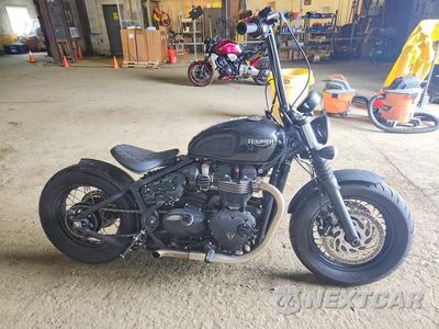 2023 TRIUMPH MOTORCYCLE BONNEVILLE BOBBER SMTD53HL7PTBG6379 - główne zdjęcie licytacji z USA - miniatura