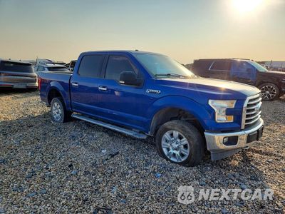 Czwarte zdjęcie samochodu z boku: 2017 FORD F150 SUPERCREW VIN:1FTEW1EFXHKC96619 - miniatura