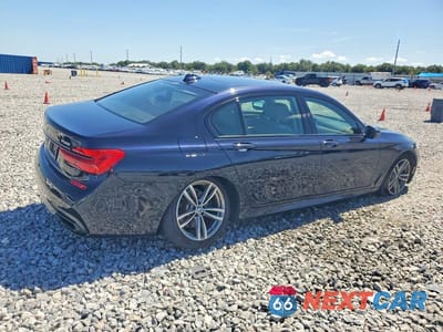 Trzecie zdjęcie samochodu z tyłu: 2018 BMW 750 XI VIN:WBA7F2C59JB238674 - miniatura