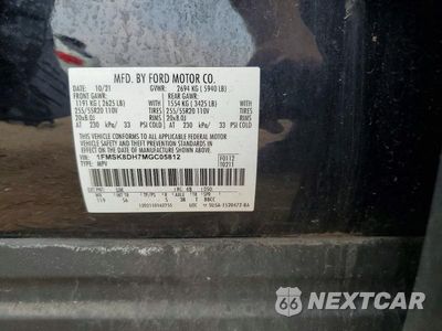 Zdjęcie 13 z 13 samochodu: 2021 FORD EXPLORER XLT VIN:1FMSK8DH7MGC05812 - miniatura