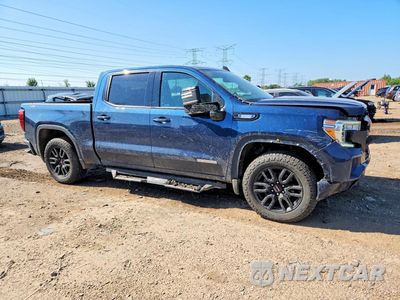 Czwarte zdjęcie samochodu z boku: 2021 GMC SIERRA K1500 ELEVATION VIN:3GTU9CET5MG451826 - miniatura