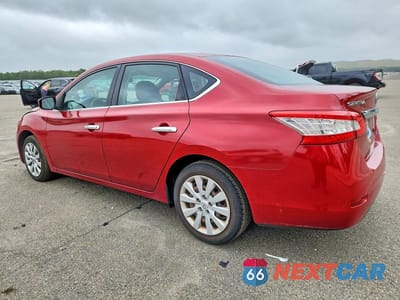 Drugie zdjęcie samochodu z przodu: 2014 NISSAN SENTRA S VIN:3N1AB7AP8EY241534 - miniatura