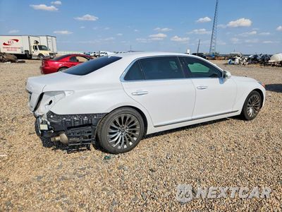 Trzecie zdjęcie samochodu z tyłu: 2017 GENESIS G90 PREMIUM VIN:KMHG34JA3HU027200 - miniatura