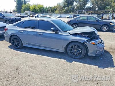 Czwarte zdjęcie samochodu z boku: 2026 HONDA CIVIC SPORT VIN:2HGFE4F84TH308354 - miniatura