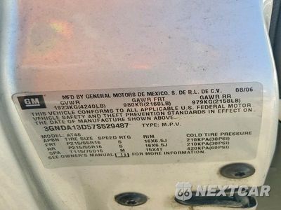 Zdjęcie 12 z 12 samochodu: 2007 CHEVROLET HHR LS VIN:3GNDA13D57S529487 - miniatura