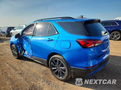 Trzecie zdjęcie samochodu z tyłu: 2024 CHEVROLET EQUINOX RS VIN:3GNAXWEG4RS152983 - miniatura