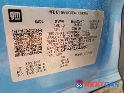 Zdjęcie 12 z 12 samochodu: 2025 CHEVROLET TRAX 1RS VIN:KL77LGEP4SC042092 - miniatura