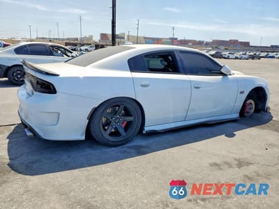 Trzecie zdjęcie samochodu z tyłu: 2019 DODGE CHARGER SCAT PACK VIN:2C3CDXGJXKH564203 - miniatura
