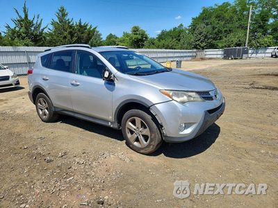 Czwarte zdjęcie samochodu z boku: 2015 TOYOTA RAV4 XLE VIN:JTMRFREV4FD137457 - miniatura