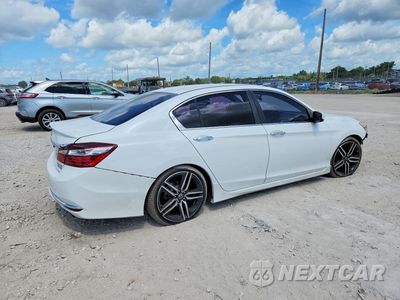 Trzecie zdjęcie samochodu z tyłu: 2016 HONDA ACCORD SPORT VIN:1HGCR2F58GA221787 - miniatura