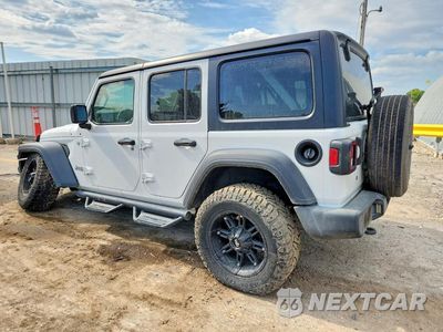 Drugie zdjęcie samochodu z przodu: 2019 JEEP WRANGLER UNLIMITED SPORT VIN:1C4HJXDN3KW624955 - miniatura