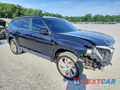 Czwarte zdjęcie samochodu z boku: 2021 VOLKSWAGEN ATLAS SE VIN:1V2HR2CA6MC539430 - miniatura