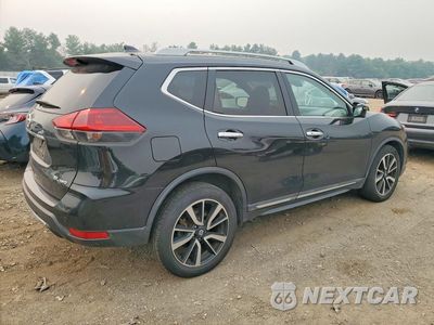 Trzecie zdjęcie samochodu z tyłu: 2019 NISSAN ROGUE SL VIN:5N1AT2MV2KC749196 - miniatura