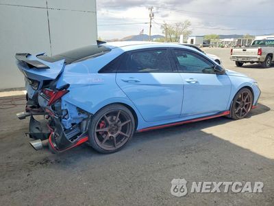 Trzecie zdjęcie samochodu z tyłu: 2025 HYUNDAI ELANTRA N BASE VIN:KMHLW4DK8SU026254 - miniatura