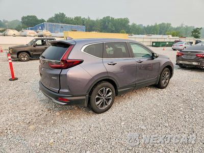 Trzecie zdjęcie samochodu z tyłu: 2022 HONDA CR-V EX VIN:7FARW2H55NE030979 - miniatura