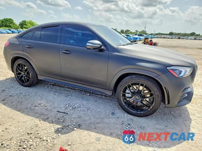 Czwarte zdjęcie samochodu z boku: 2021 MERCEDES-BENZ GLE COUPE AMG 53 4MATIC VIN:4JGFD6BB6MA403573 - miniatura