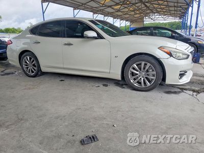 Czwarte zdjęcie samochodu z boku: 2017 INFINITI Q70 3.7 VIN:JN1BY1AP0HM740416 - miniatura