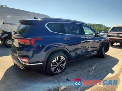 Trzecie zdjęcie samochodu z tyłu: 2020 HYUNDAI SANTA FE SEL 2.0T VIN:5NMS3CAA4LH200781 - miniatura