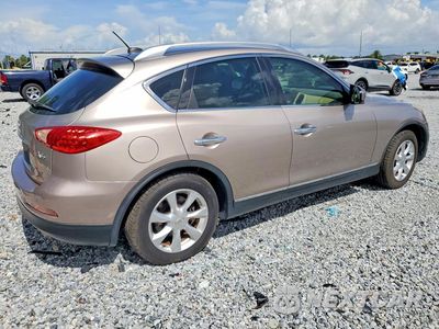 Trzecie zdjęcie samochodu z tyłu: 2010 INFINITI EX35 BASE VIN:JN1AJ0HR3AM755693 - miniatura