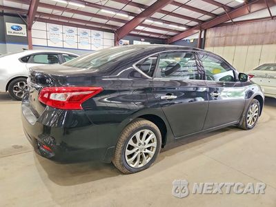 Trzecie zdjęcie samochodu z tyłu: 2017 NISSAN SENTRA SV VIN:3N1AB7AP6HY389511 - miniatura