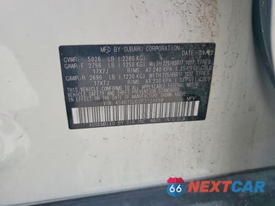 Zdjęcie 12 z 12 samochodu: 2023 SUBARU OUTBACK WILDERNESS VIN:4S4BTGUD2P3120098 - miniatura