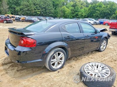Trzecie zdjęcie samochodu z tyłu: 2013 DODGE AVENGER SE VIN:1C3CDZAG5DN519740 - miniatura