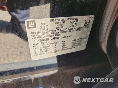 Zdjęcie 14 z 14 samochodu: 2015 GMC YUKON DENALI VIN:1GKS2CKJ1FR282703 - miniatura