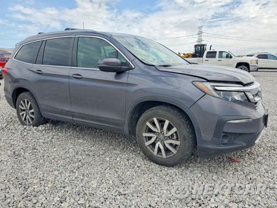 Czwarte zdjęcie samochodu z boku: 2019 HONDA PILOT EXL VIN:5FNYF6H51KB048129 - miniatura