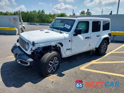 2025 JEEP WRANGLER SAHARA 1C4PJXEN4SW609939 - główne zdjęcie licytacji z USA - miniatura
