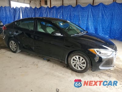 Czwarte zdjęcie samochodu z boku: 2018 HYUNDAI ELANTRA SE VIN:KMHD74LF6JU613668 - miniatura