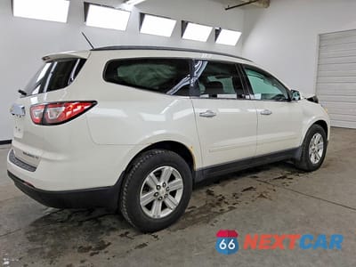 Trzecie zdjęcie samochodu z tyłu: 2013 CHEVROLET TRAVERSE LT VIN:1GNKVJKD0DJ189983 - miniatura